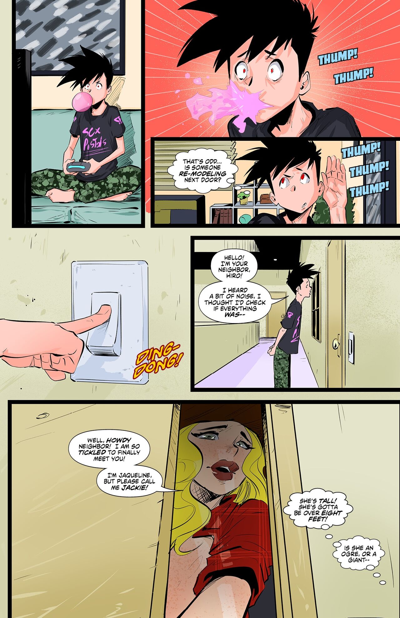 Monster Girl Academy Issue 7 page 2 full