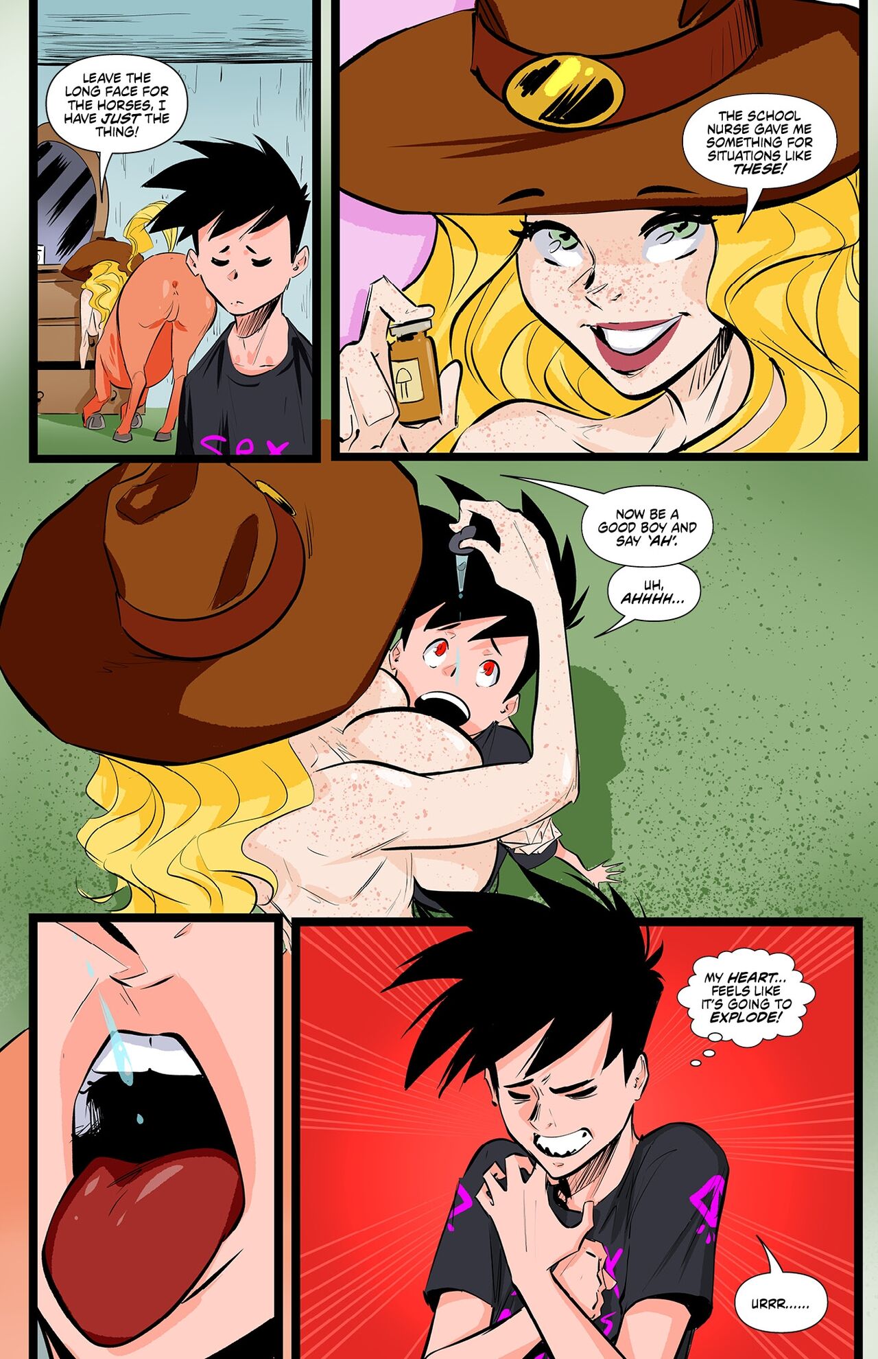 Monster Girl Academy Issue 7 page 9 full
