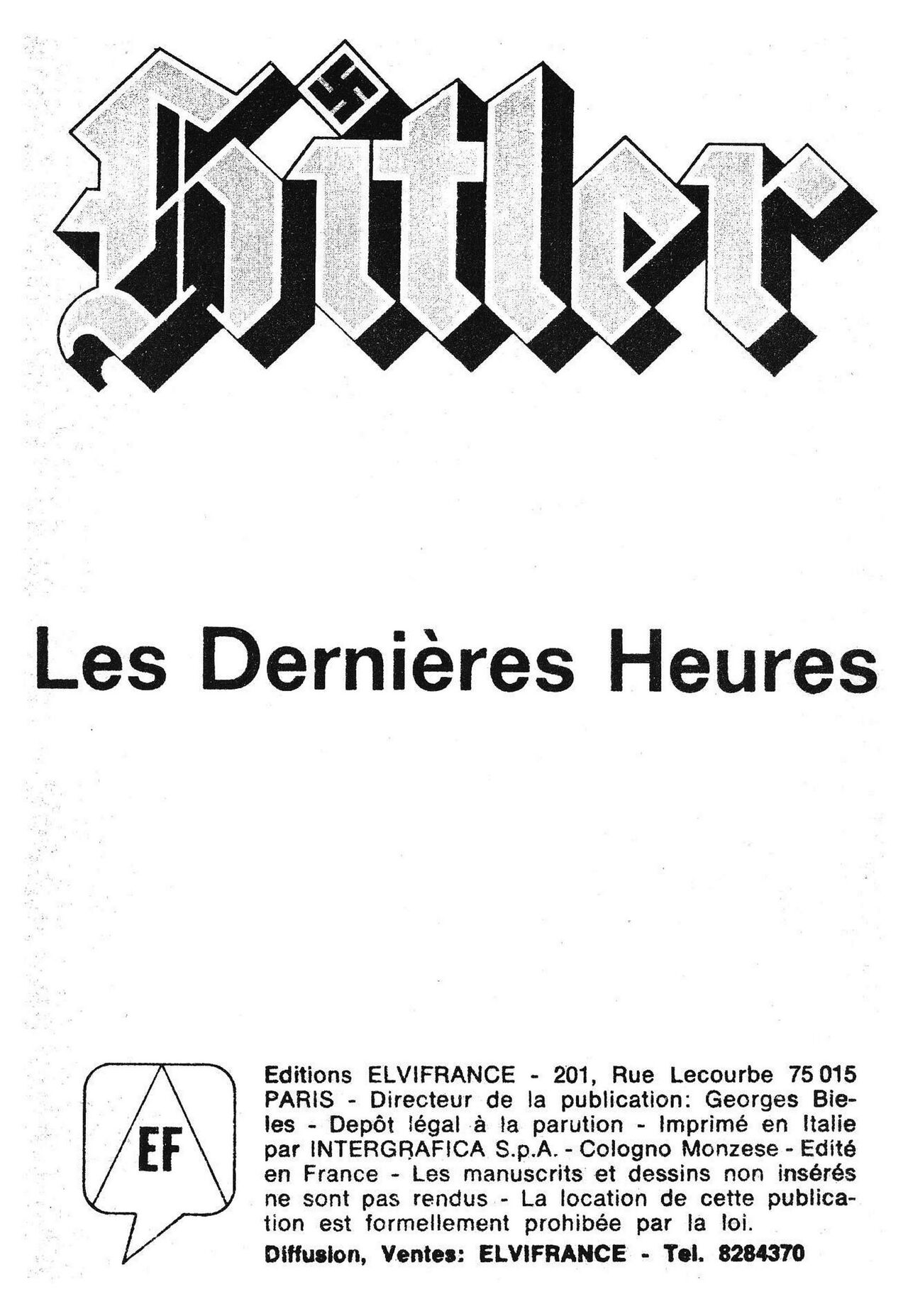 Elvifrance - Hitler - 002 - Les Dernières heures page 3 full
