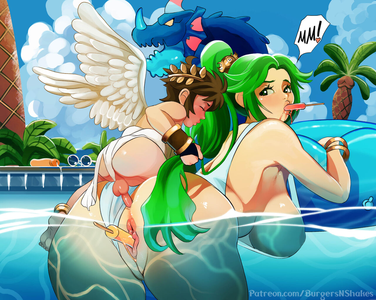 Palutena And Pit Collection page 8 full