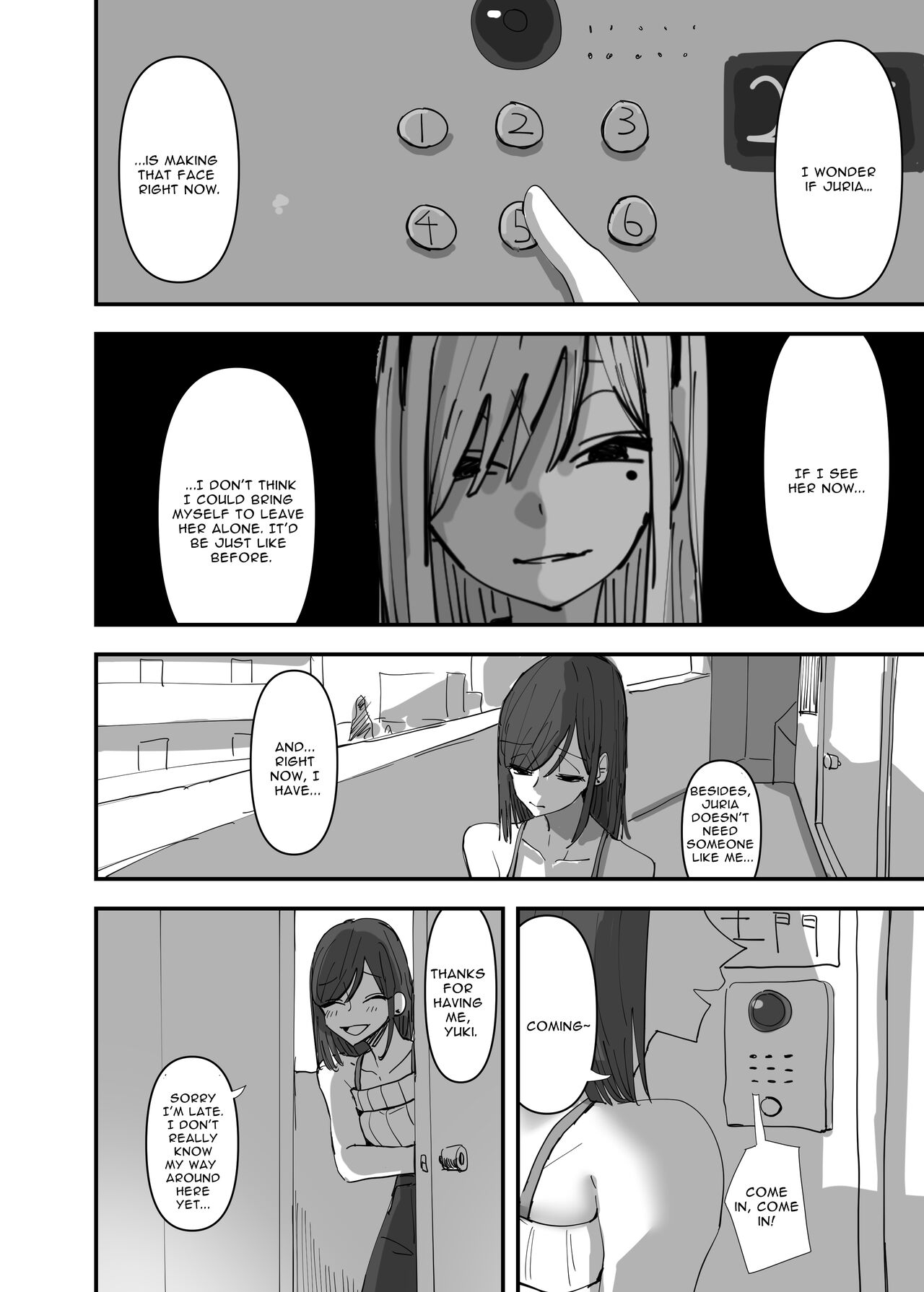 Yuri, Sakimidareru 3 | Rampant Yuri Bloom 3 page 4 full