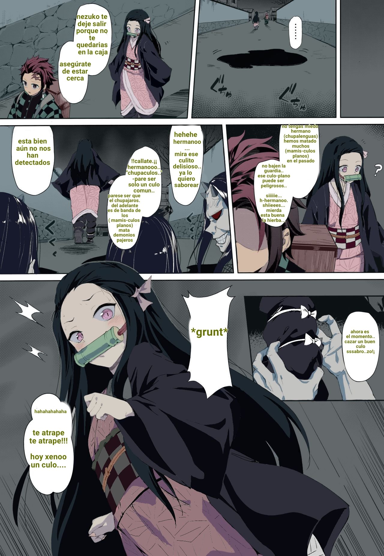 Moshi Nezuko ga Warui Hito ni Tsukamattara... page 2 full