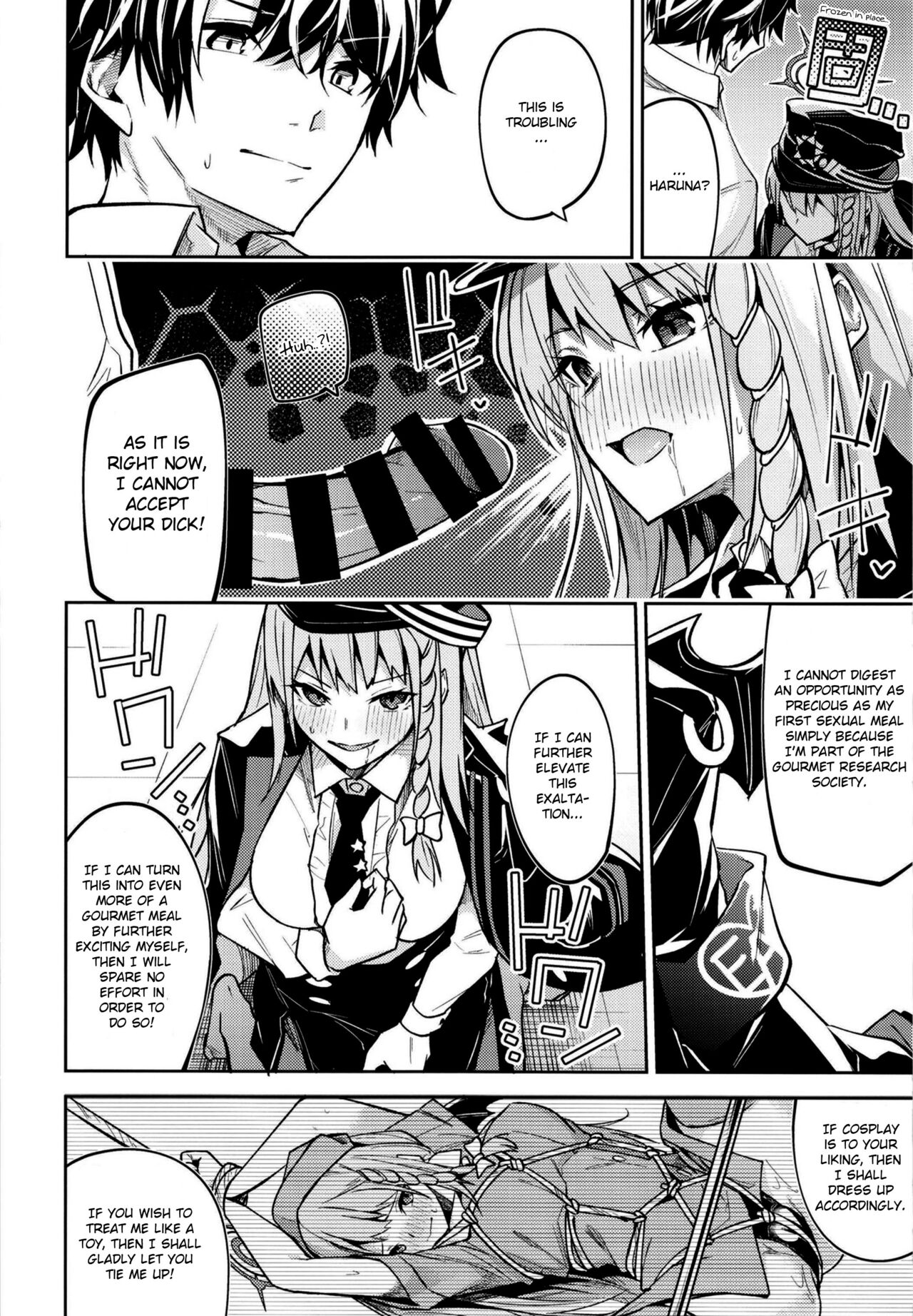 Kurodate o Shiro ni Someru Seishoku Kenkyuu o  | Sexual Gourmet Research: Dyeing Kurodate White page 8 full