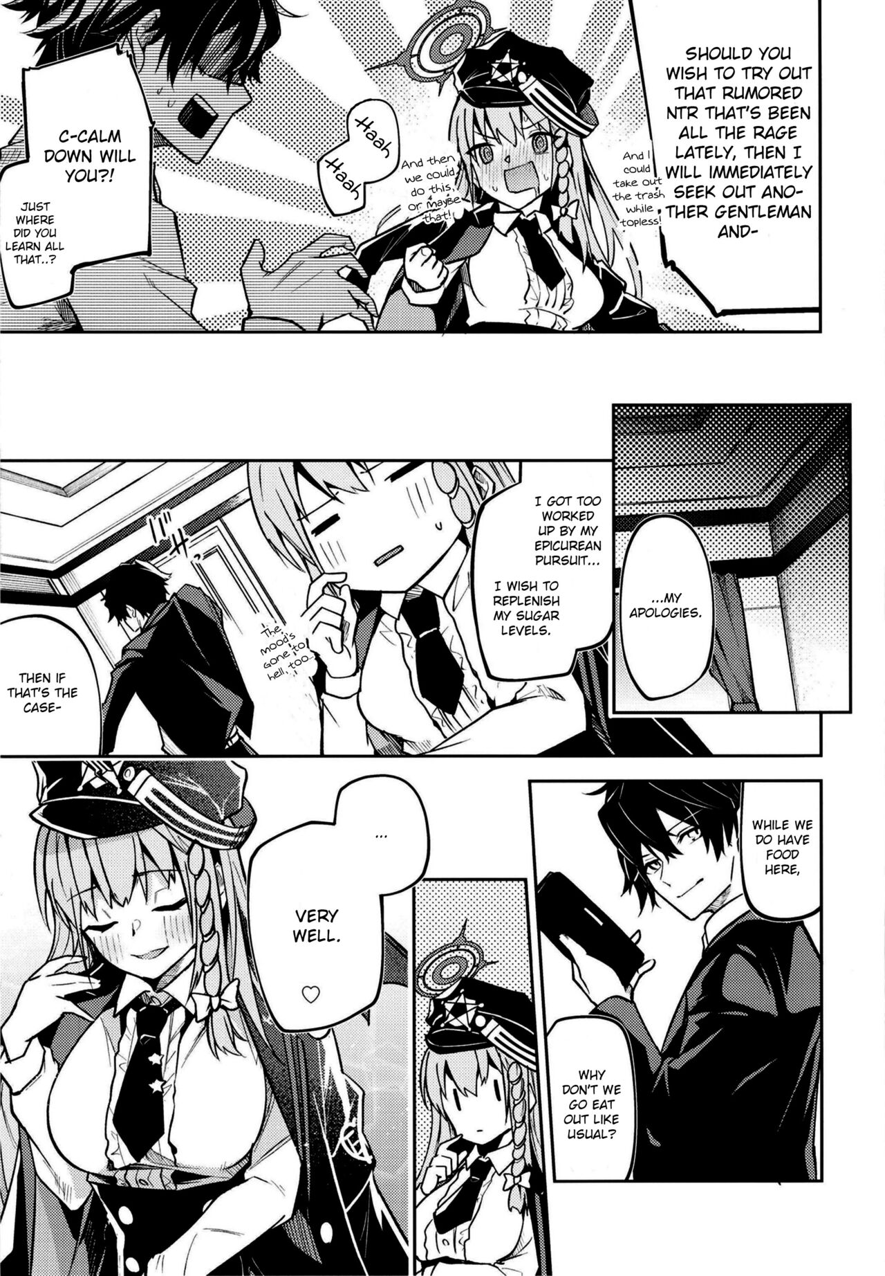 Kurodate o Shiro ni Someru Seishoku Kenkyuu o  | Sexual Gourmet Research: Dyeing Kurodate White page 9 full