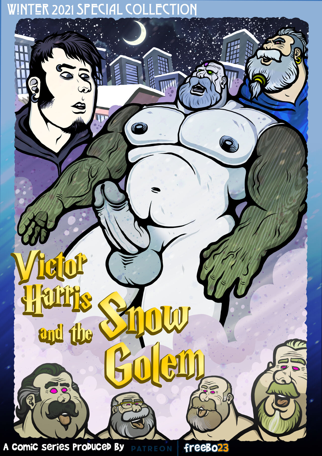 Victor Harris and the snow golem page 1 full