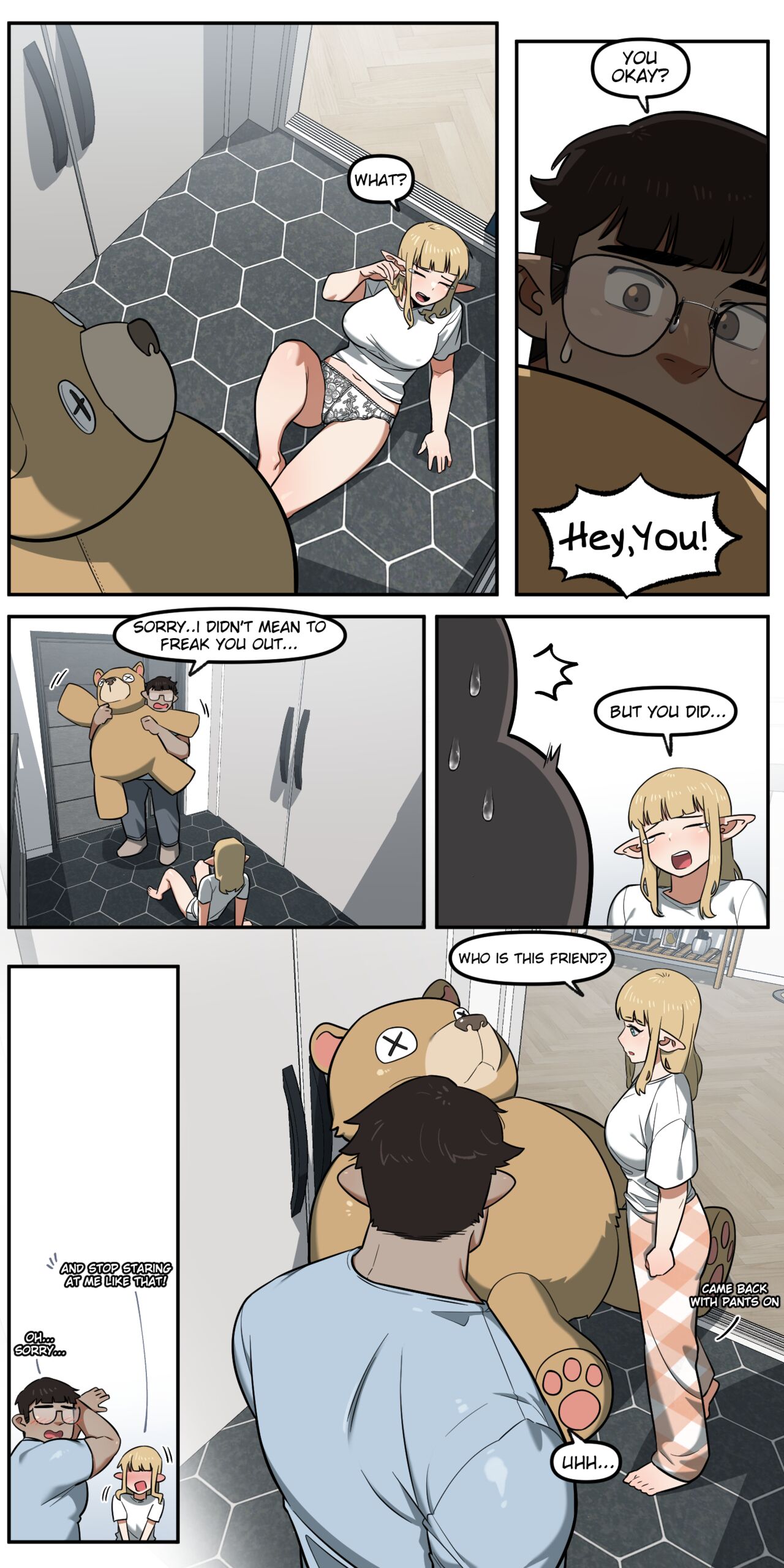 My childhood friend turned out to be a live streaming pornstar! Ch. 1 page 11 full