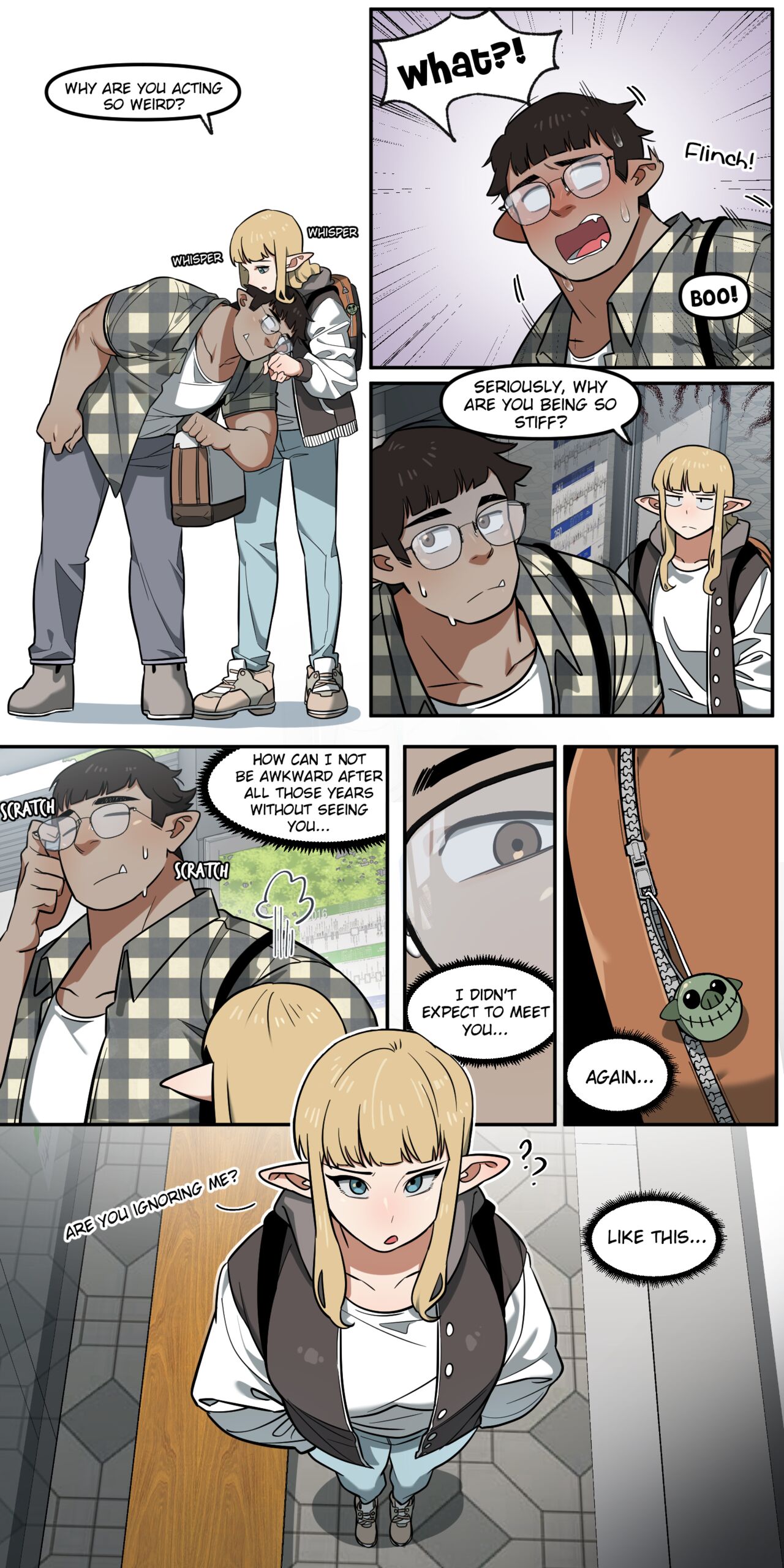 My childhood friend turned out to be a live streaming pornstar! Ch. 1 page 6 full