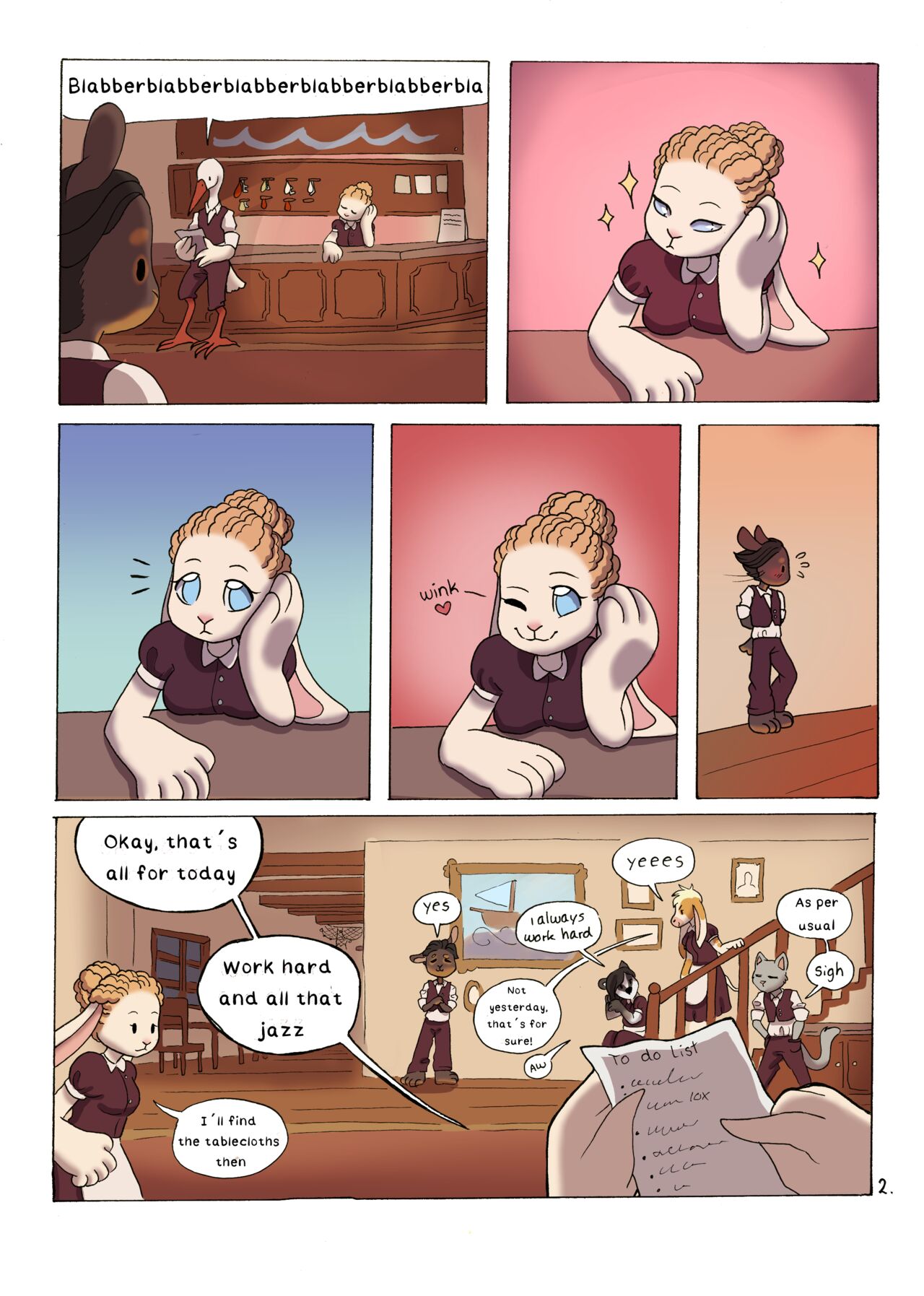 Bunnies In the Storage Room page 3 full