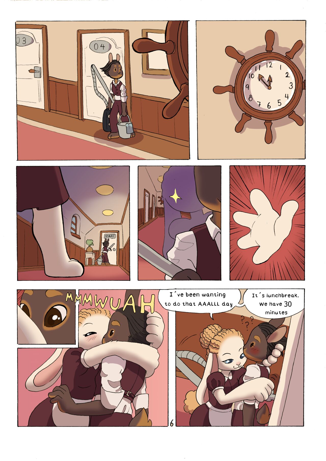 Bunnies In the Storage Room page 7 full