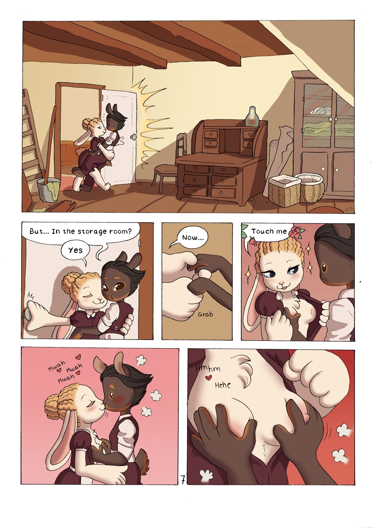 Bunnies In the Storage Room page 8 full