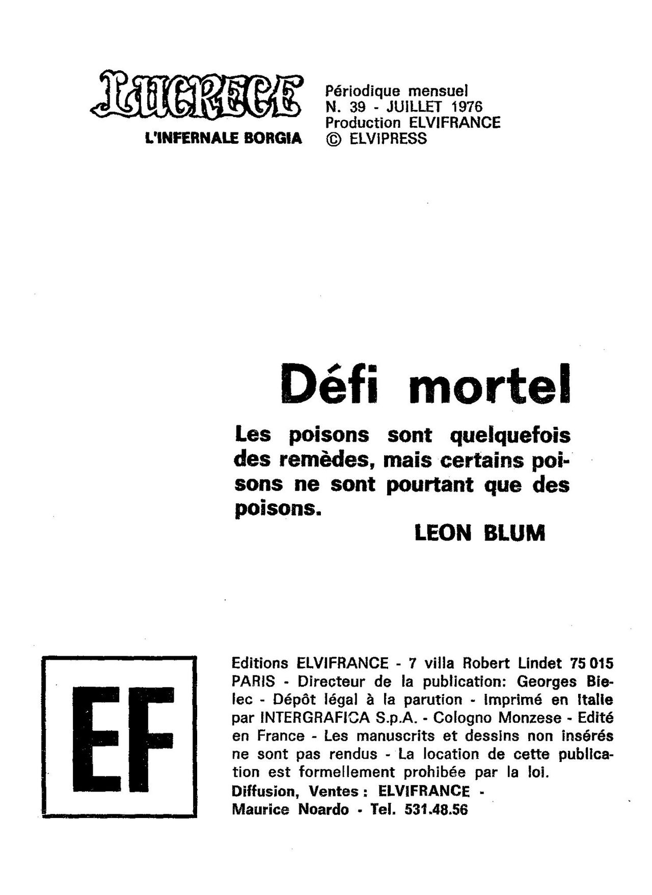 Lucrece 039 - Défi mortel page 3 full