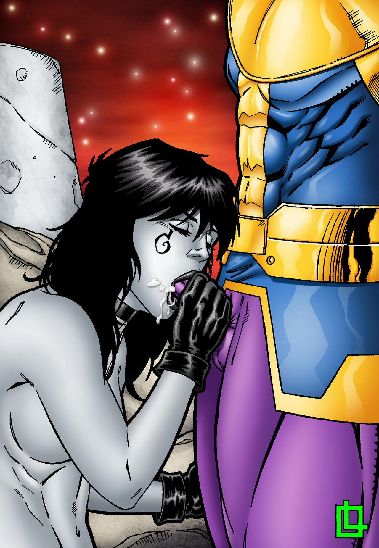 Thanos x Death page 5 full