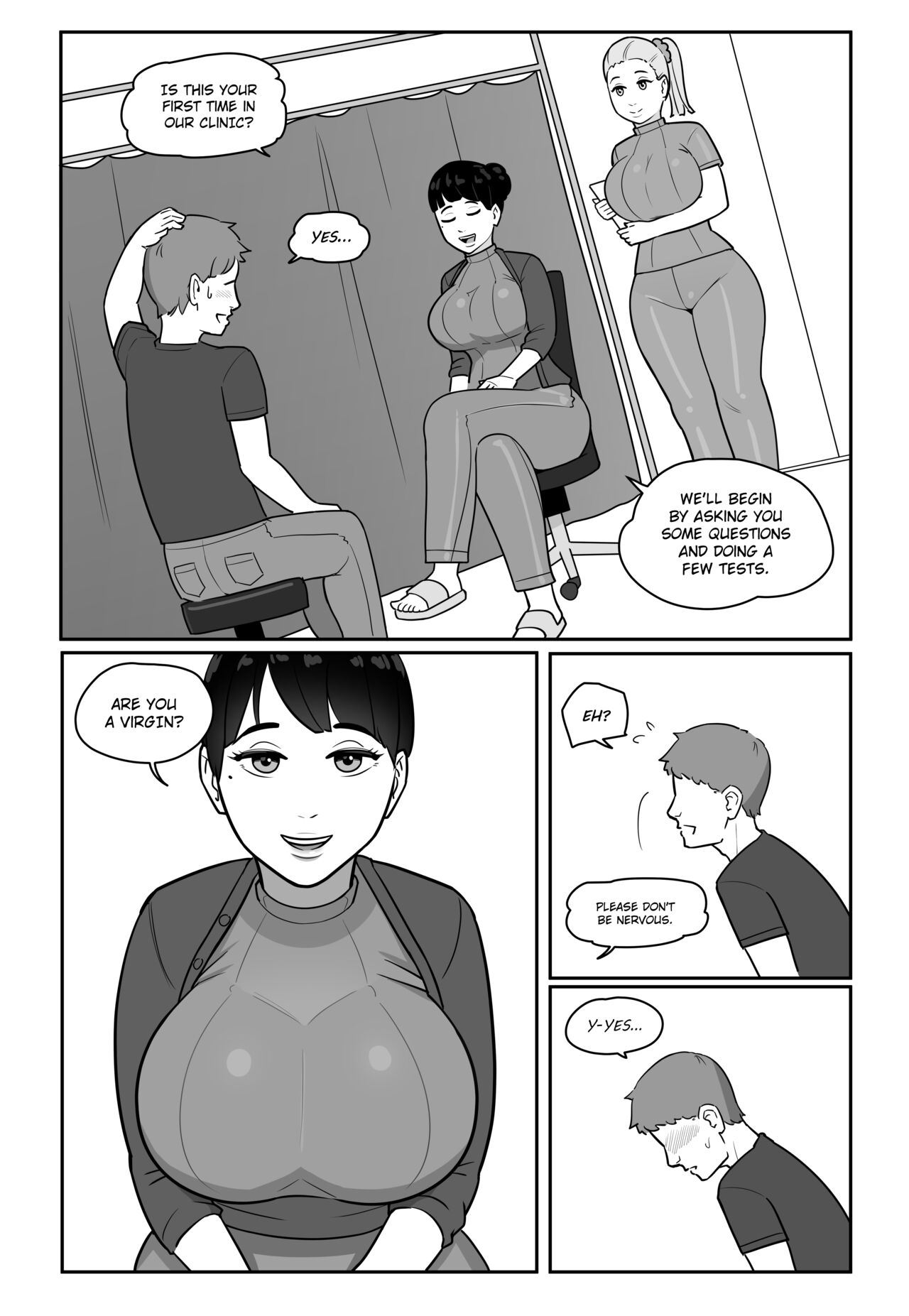 Maya's Virgin Training! page 3 full