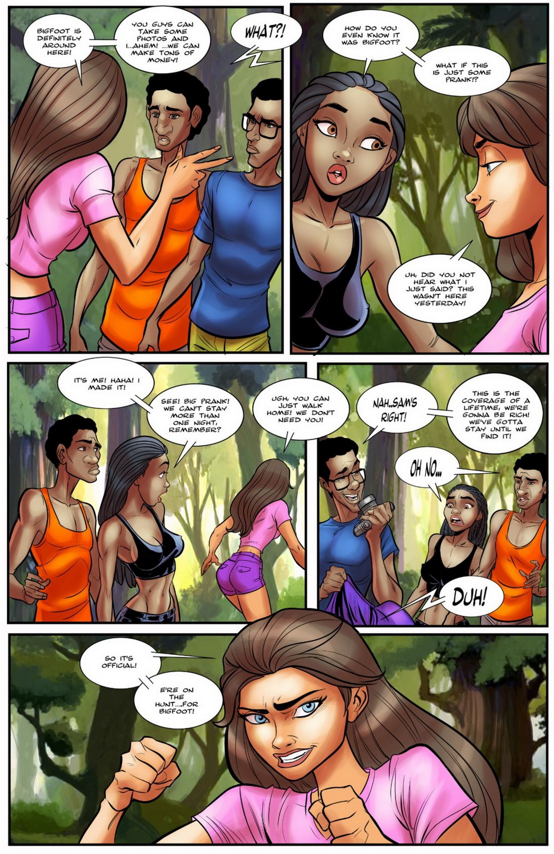 BotComics - Hunting for Bigfoot page 11 full