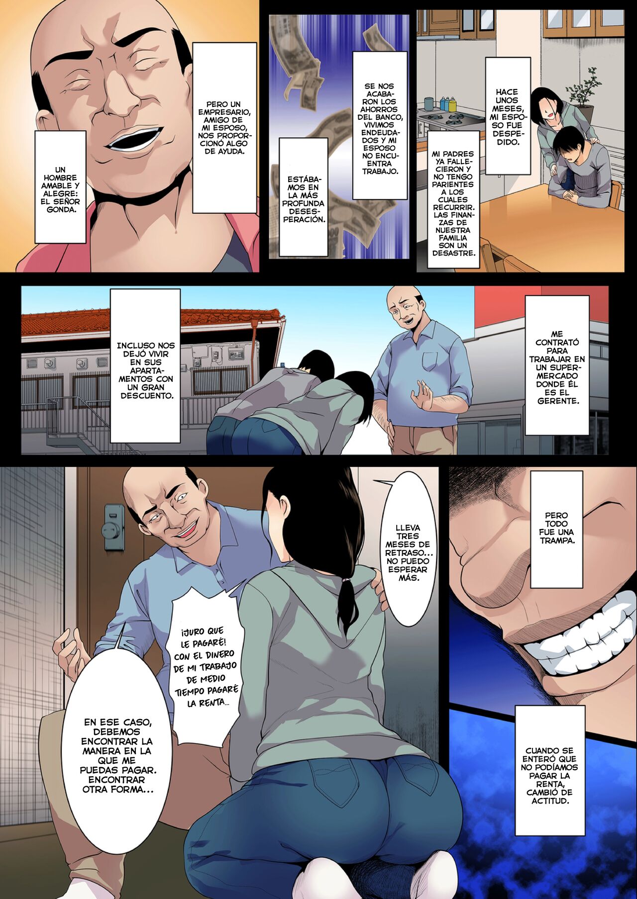 Furin Sex suru shika Nakatta no... ~Gesu na Ooya ni Ureta Karada o Sasagete  - Page 3 - Comic Porn XXX