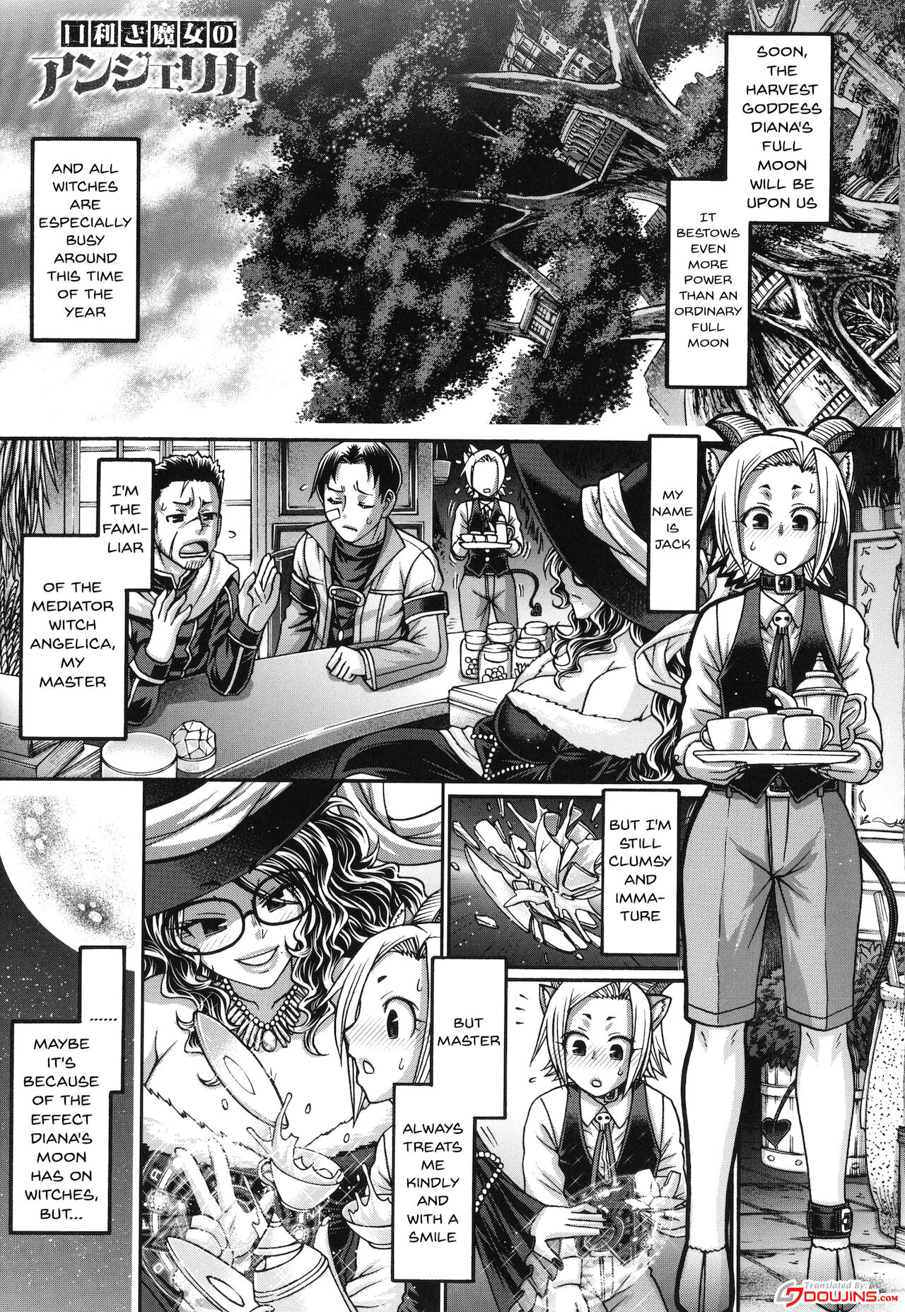 Kuchikiki Majo no Angelika | Mediator Witch ANGELIKA Ch. 1-6 page 8 full