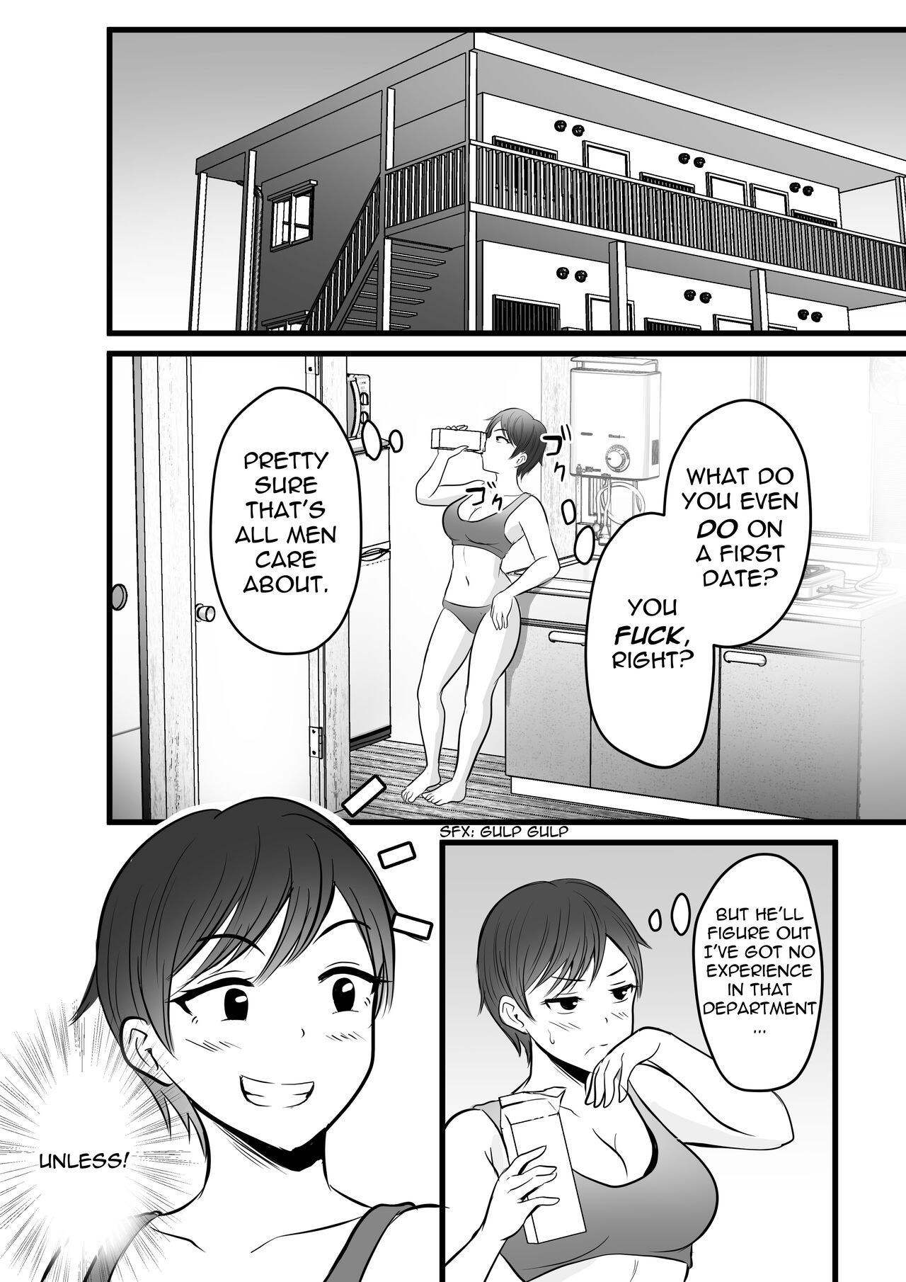 Boisshu no Ane ni Renshudai to Shite Shibora reta | This Tomboy Sister  Squeezes Me In for a Practice Session - Page 4 - Comic Porn XXX