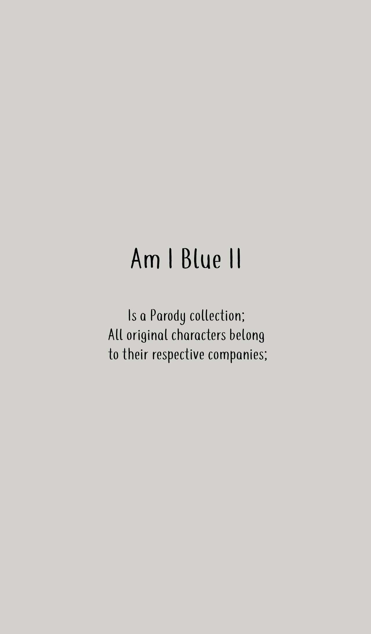 Am I Blue II - page 2 full