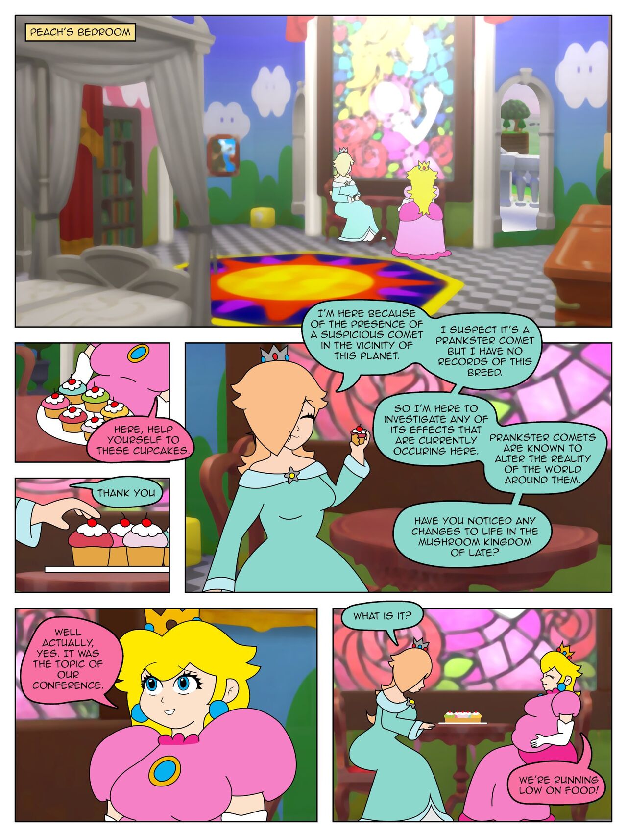 Rosalina and the Prankster Comet  by Emeffy page 11 full