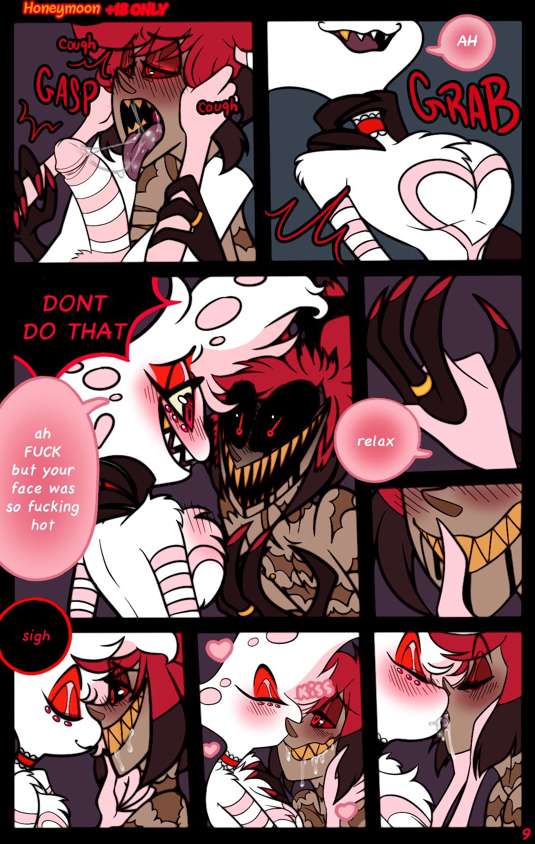Sqwdink Honeymoon page 9 full