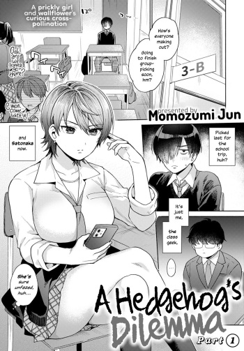 [Momozumi Jun] Harinezumi no Dilemma ① | A Hedgehog's Dilemma, Part 1 (COMIC Anthurium 2021-09) [English] [Kyoto Grand] [Digital] cover