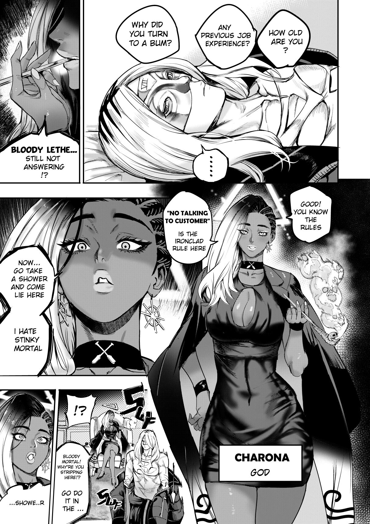 I sold my body to a god Chapter1.1 page 11 full