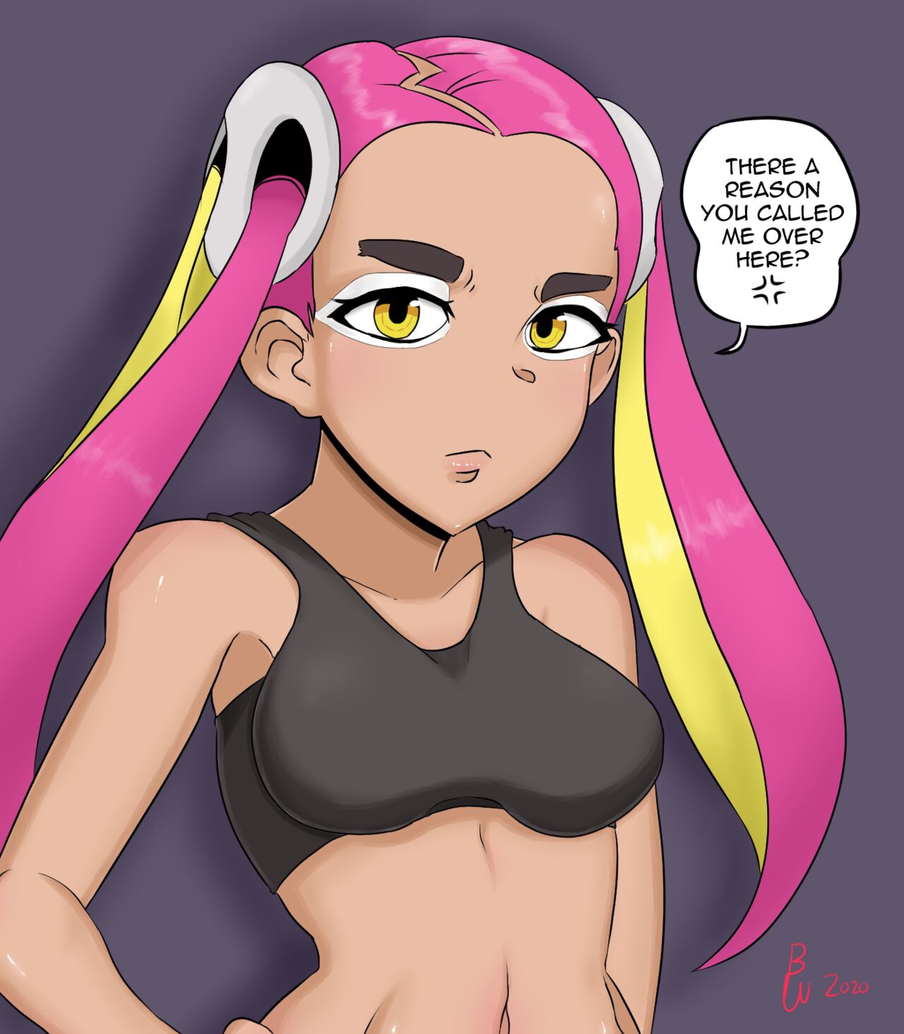 Plumeria and Horse page 1 full