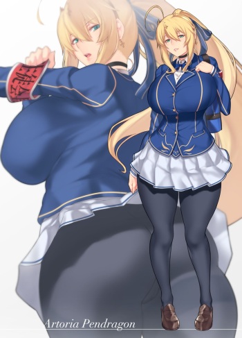 [Aster_C] School President Artoria cover