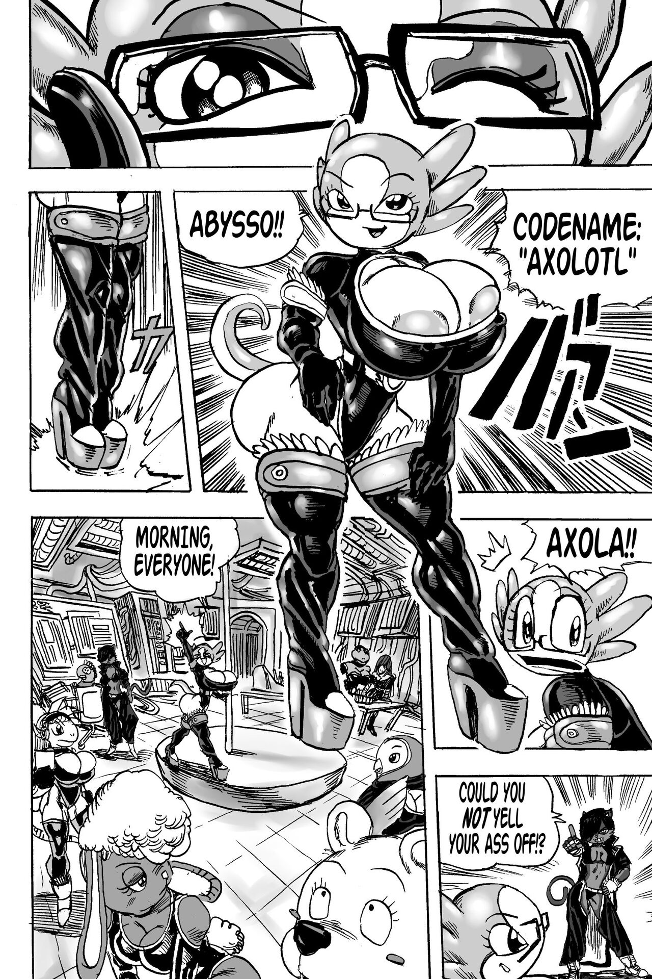 Abysso Axola Prototype with Early Sketches/Art page 11 full