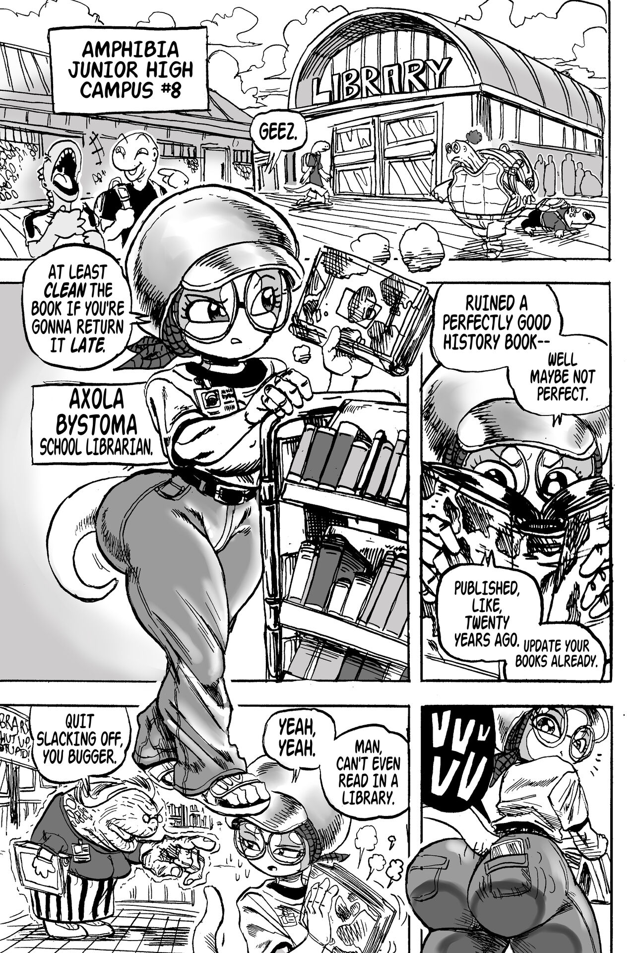 Abysso Axola Prototype with Early Sketches/Art page 6 full