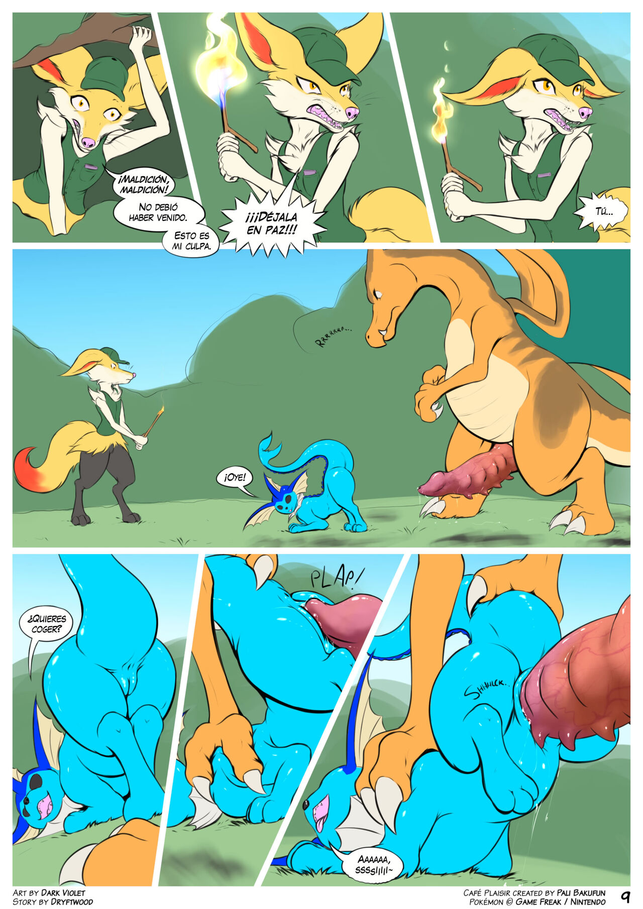 Café Plaisir 02: Dowsing Flames / Llama Radiestesia page 10 full
