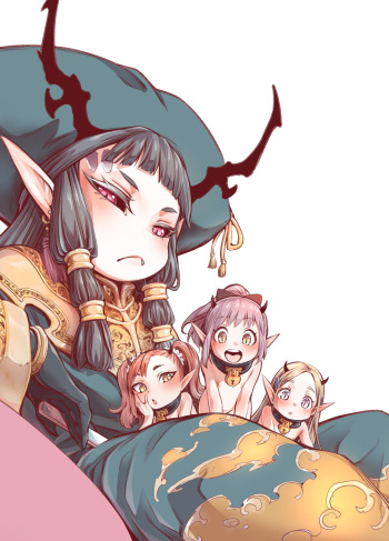 [Kyaradain] Isekai Kyaradin ni Okeru Succubus no Seitai [Spanish] [Redline] cover
