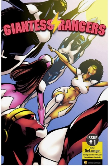 BotComics - Giantess Rangers (English) cover