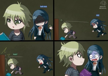 [BraveBengal] Tsumugi and Rantaro (Danganronpa) cover