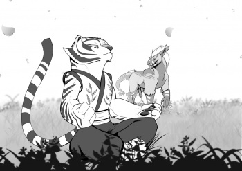 Unfinshed Tigress Comic cover