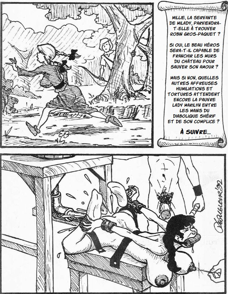 Lady Marilyn's misfortune/ Les Malheurs de Lady Marilyn page 12 full