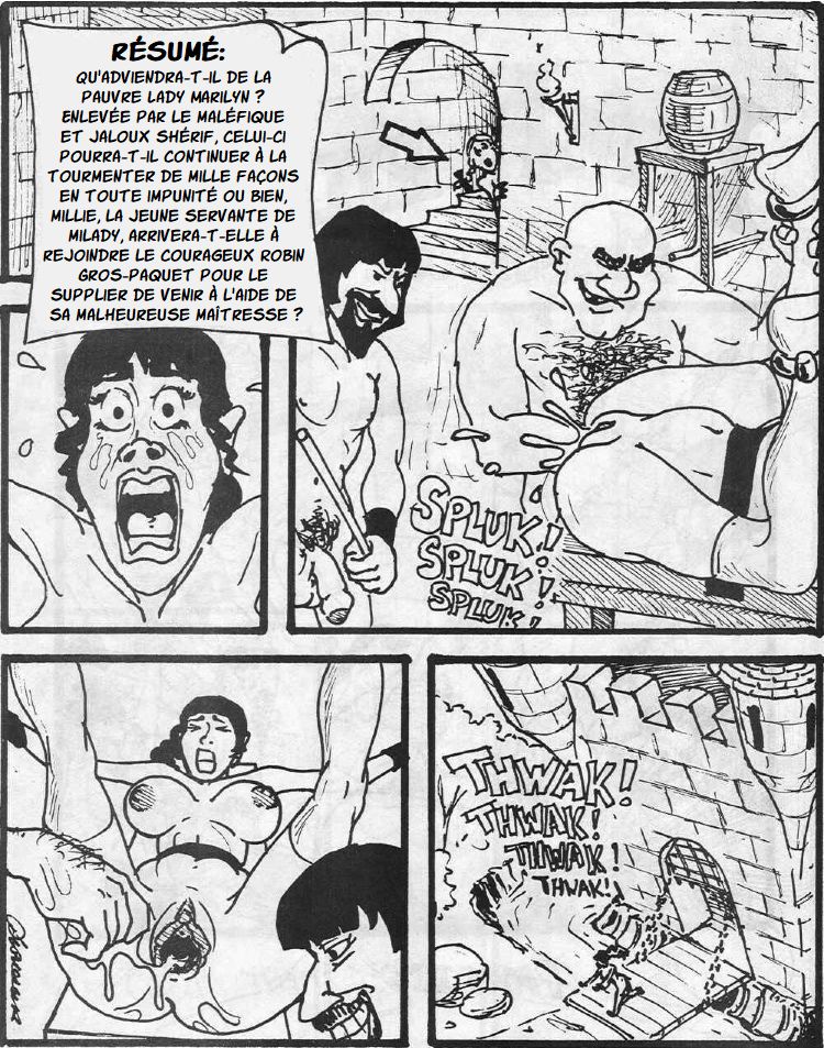 Lady Marilyn's misfortune/ Les Malheurs de Lady Marilyn page 8 full