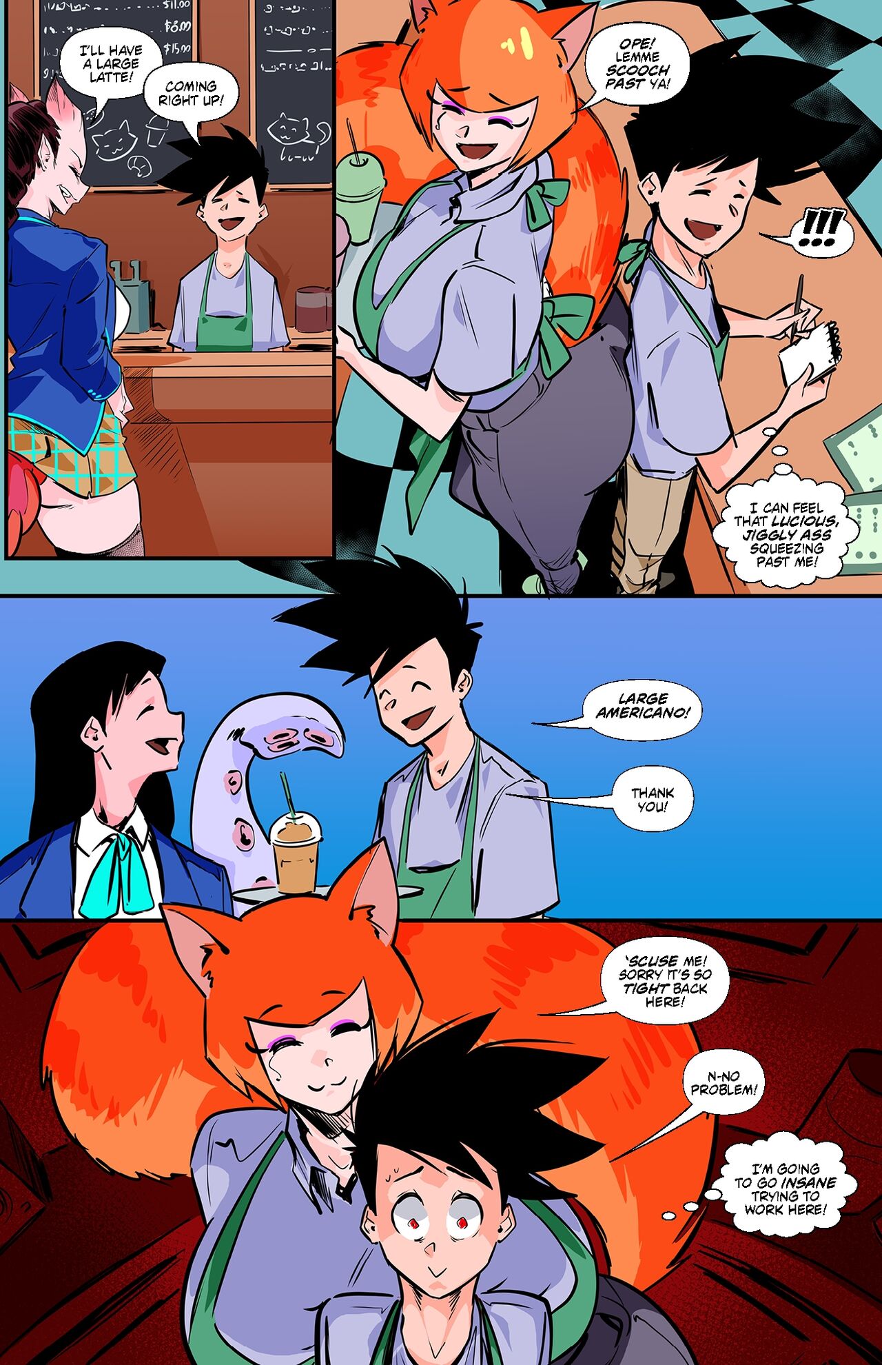 Monster Girl Academy Issue 14 page 5 full