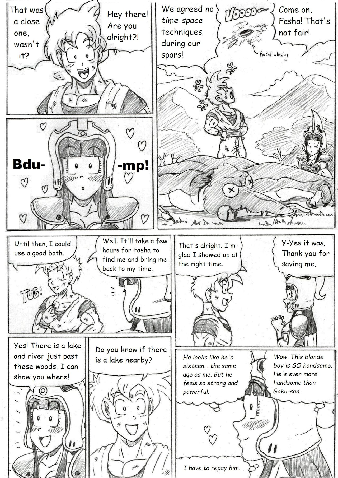 Past Crush: Teen Gohan X Princess Chi-Chi - Page 5 - Comic Porn XXX