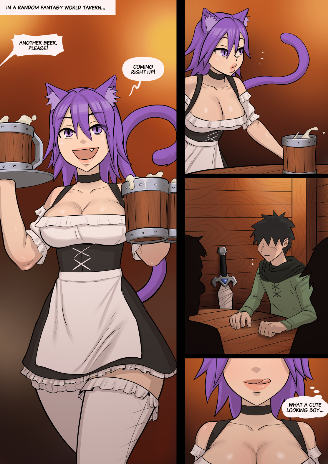 Barmaid Extra Service page 2 full