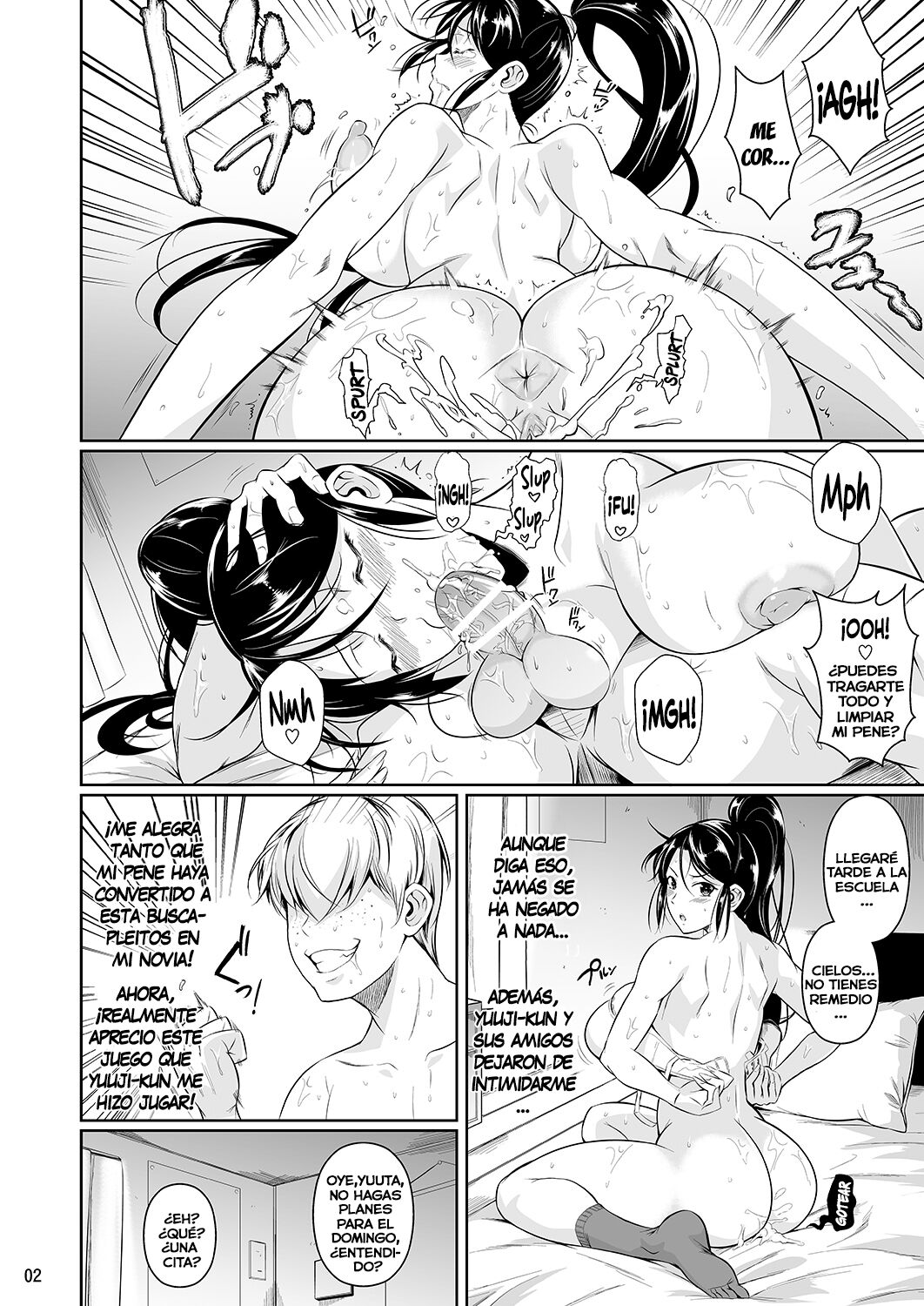 Batsu Game de Yankee Onna ni Kokuttemita 3 page 3 full