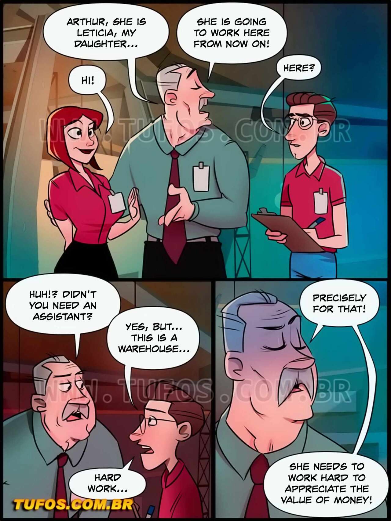 Casa Da Mãe Joana 14 – The Boss’s Daughter – Tufos - english page 3 full