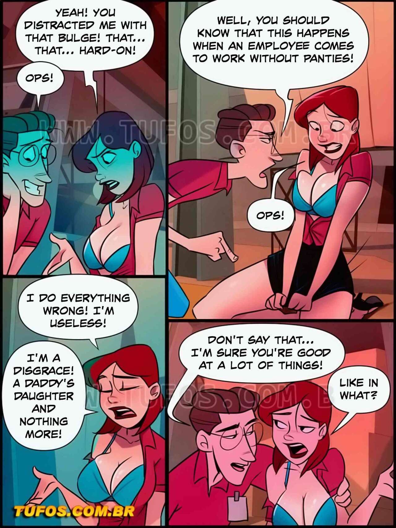 Casa Da Mãe Joana 14 – The Boss’s Daughter – Tufos - english page 9 full