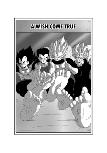 Vegeta - The paradise in his feet (Chapter 6) cover
