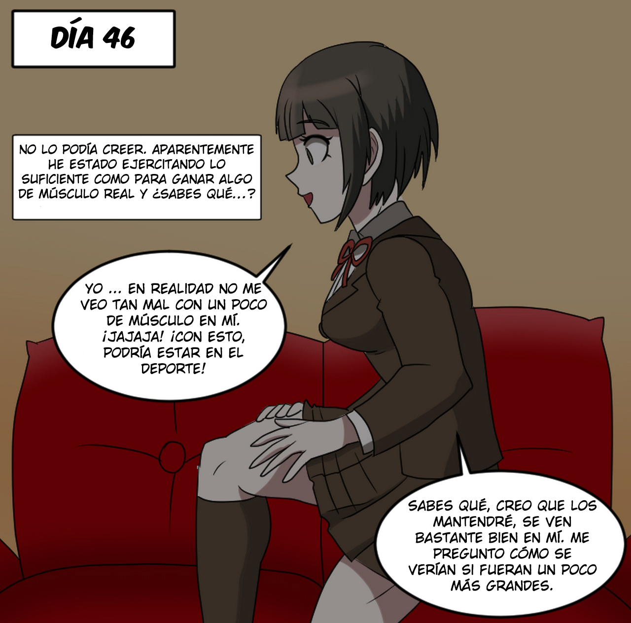 Danganronpa Another Universe: Ultra Muscle Girls page 11 full