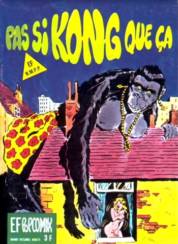 Elvifrance - EF Pop Comix - 026 - Pas si Kong que ça [French] cover