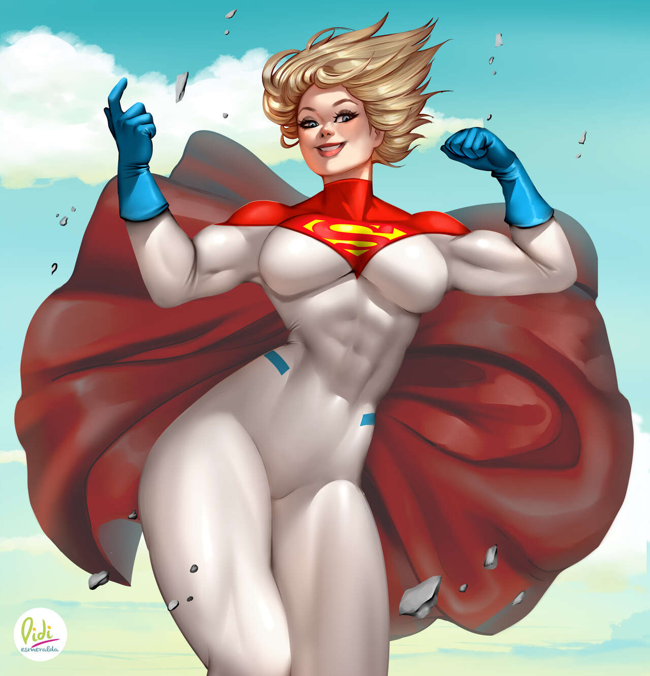 Power Girl page 1 full