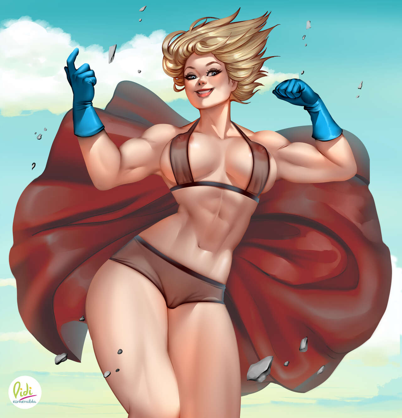 Power Girl page 10 full