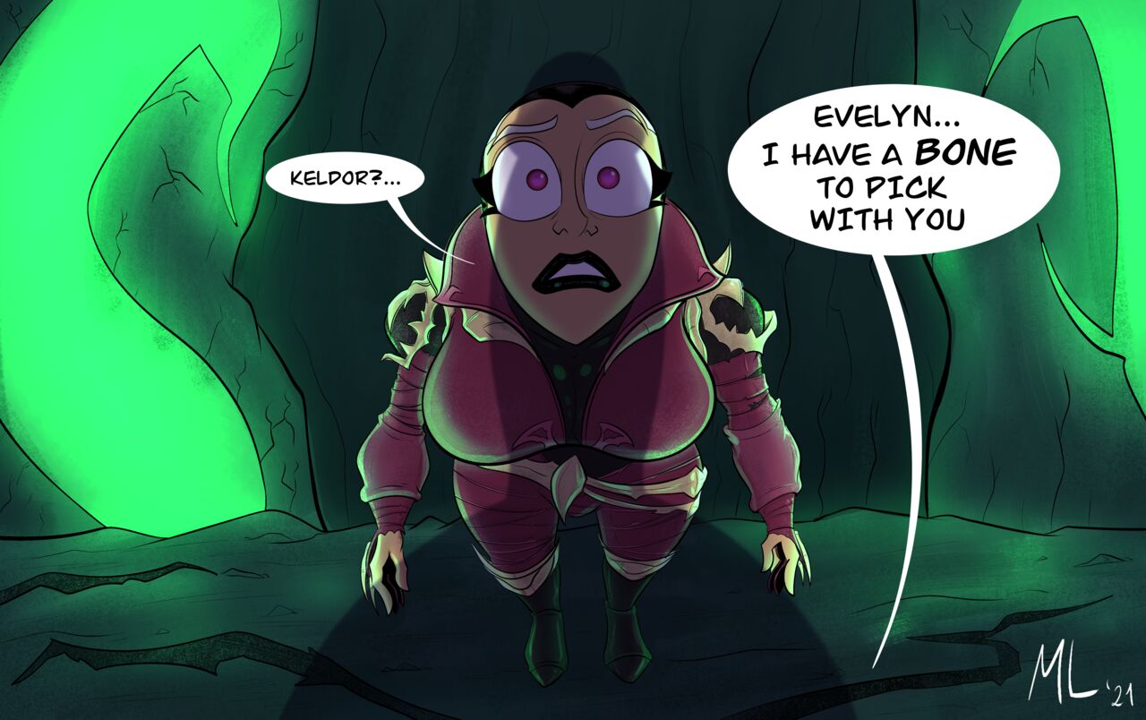 Skeletor Shares His Power page 1 full