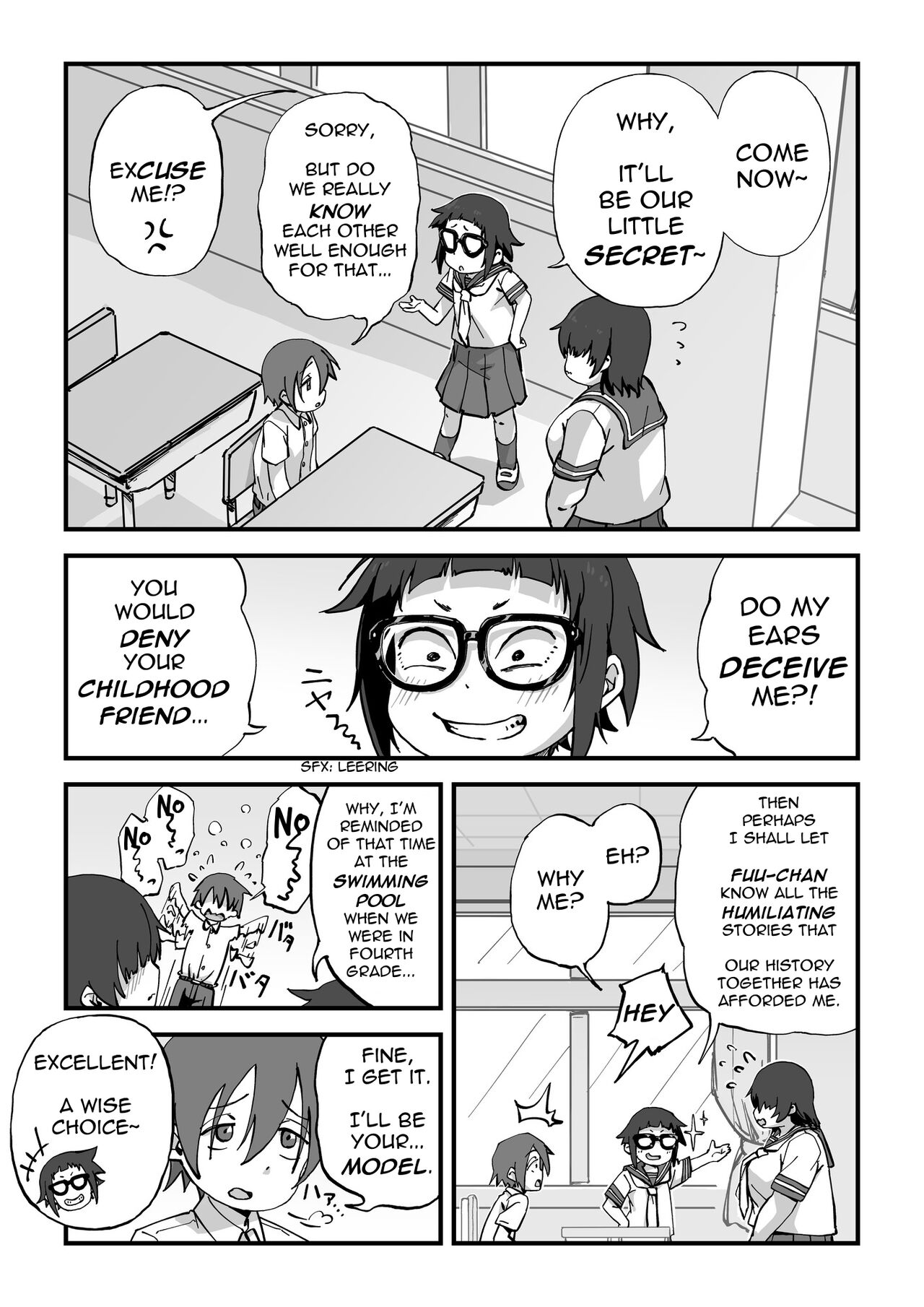 Boku wa Manken Senzoku Nude Model page 3 full
